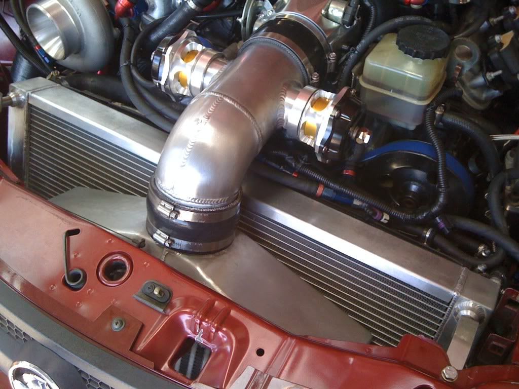 F.S OTR Style Intercooler and Radiator combo